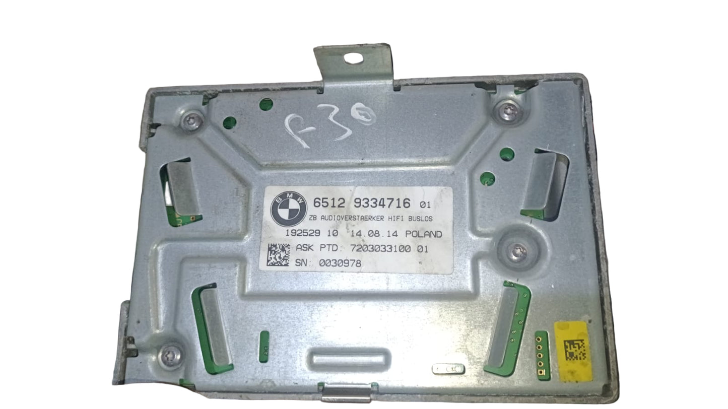 نظام صوت هاي فاي مضخم صوت أصلي من BMW