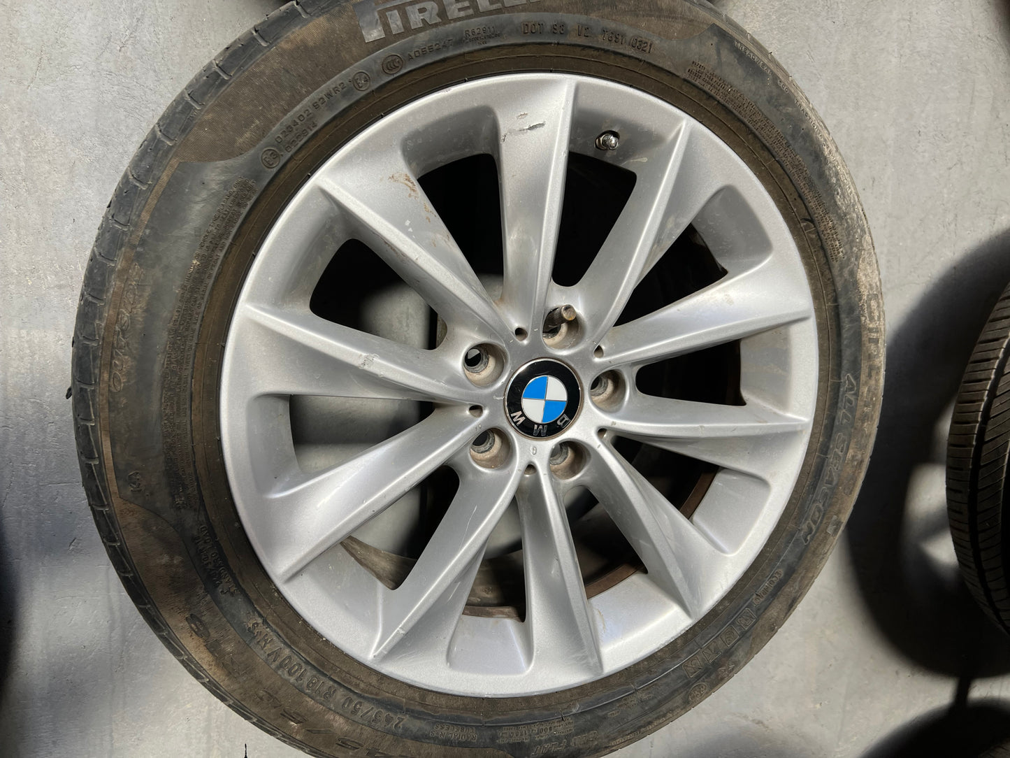 طقم جنط كامل بكاوتش مقاس ١٨